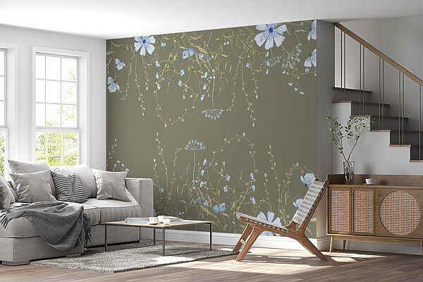 Patroon van bloemen en planten Patroon van bloemen en planten