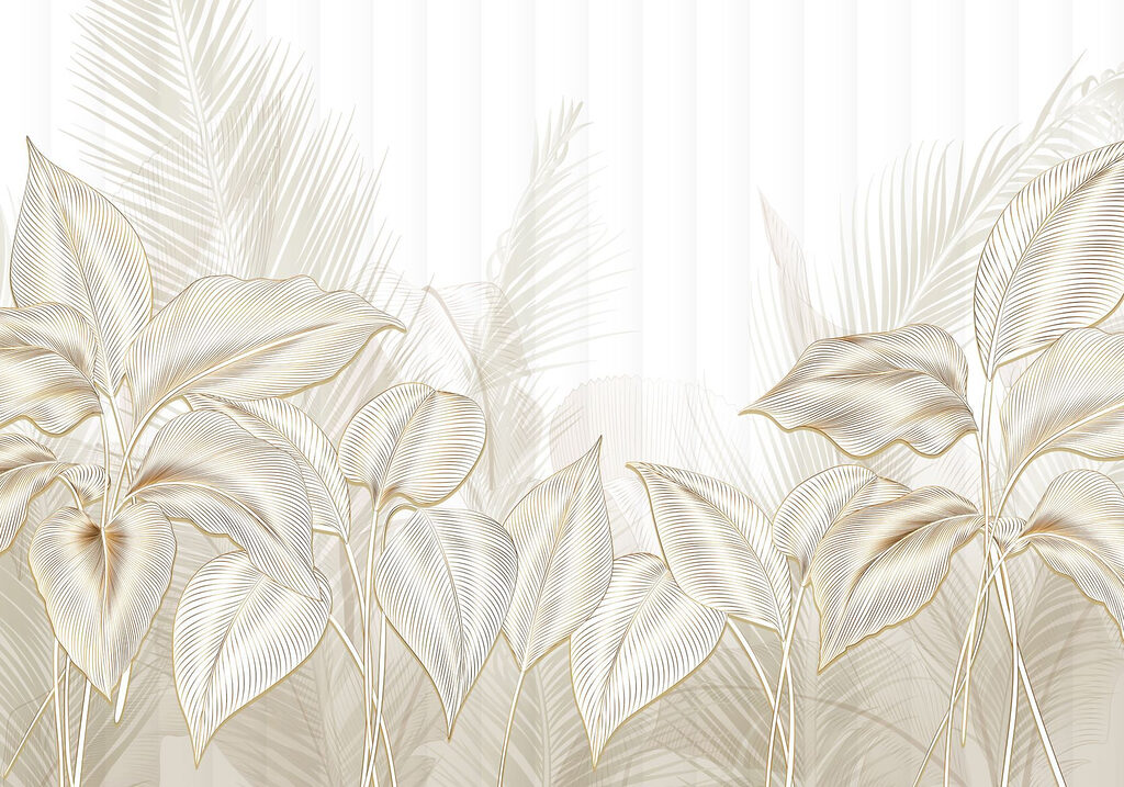 Elegante botanische lijnkunst Elegante botanische lijnkunst