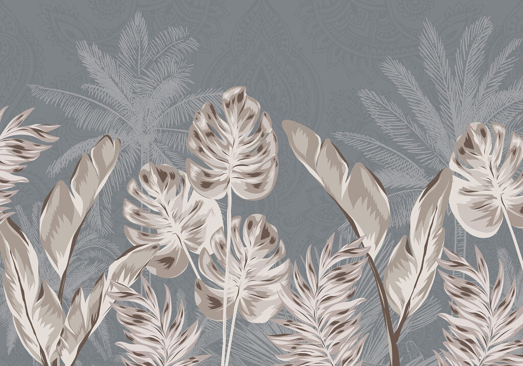 Elegant botanisch ontwerp met zachte tinten Elegant botanisch ontwerp met zachte tinten