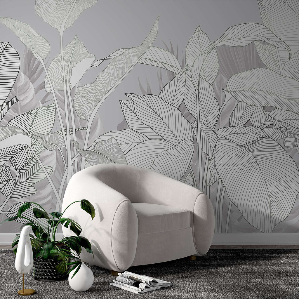 Elegant lines of nature's beauty
