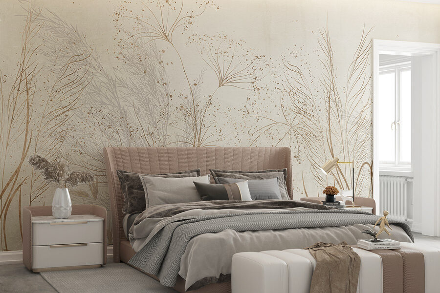 Rustige en serene natuurillustratie