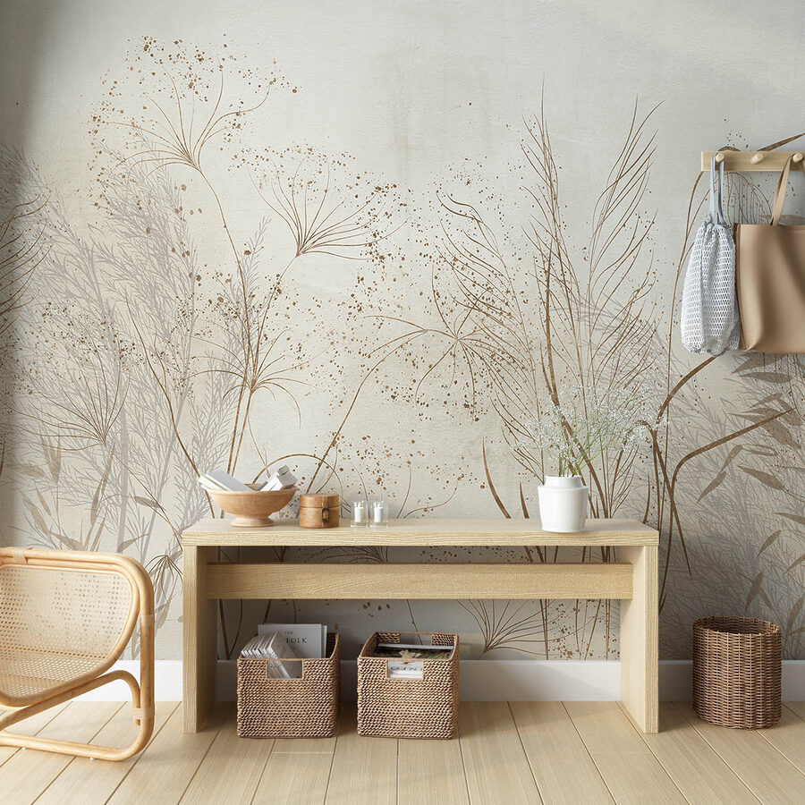 Rustige en serene natuurillustratie