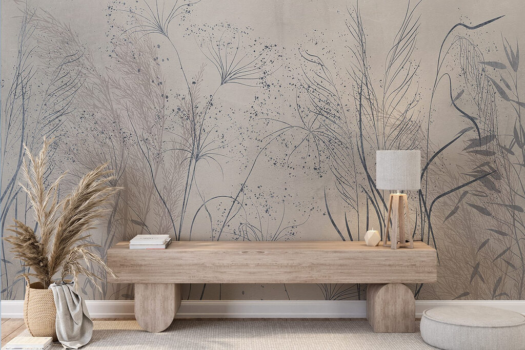 Delicate flora in soft tones