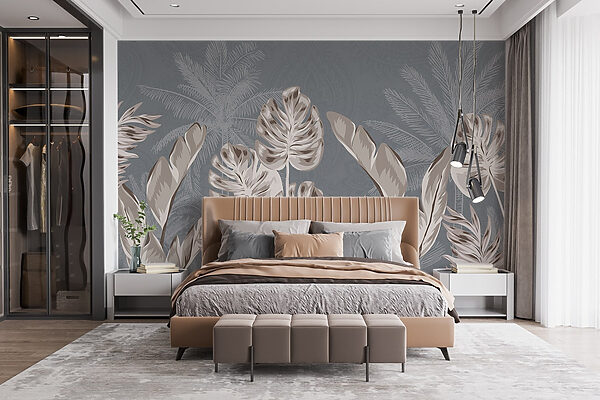 Elegant botanisch ontwerp met zachte tinten Elegant botanisch ontwerp met zachte tinten