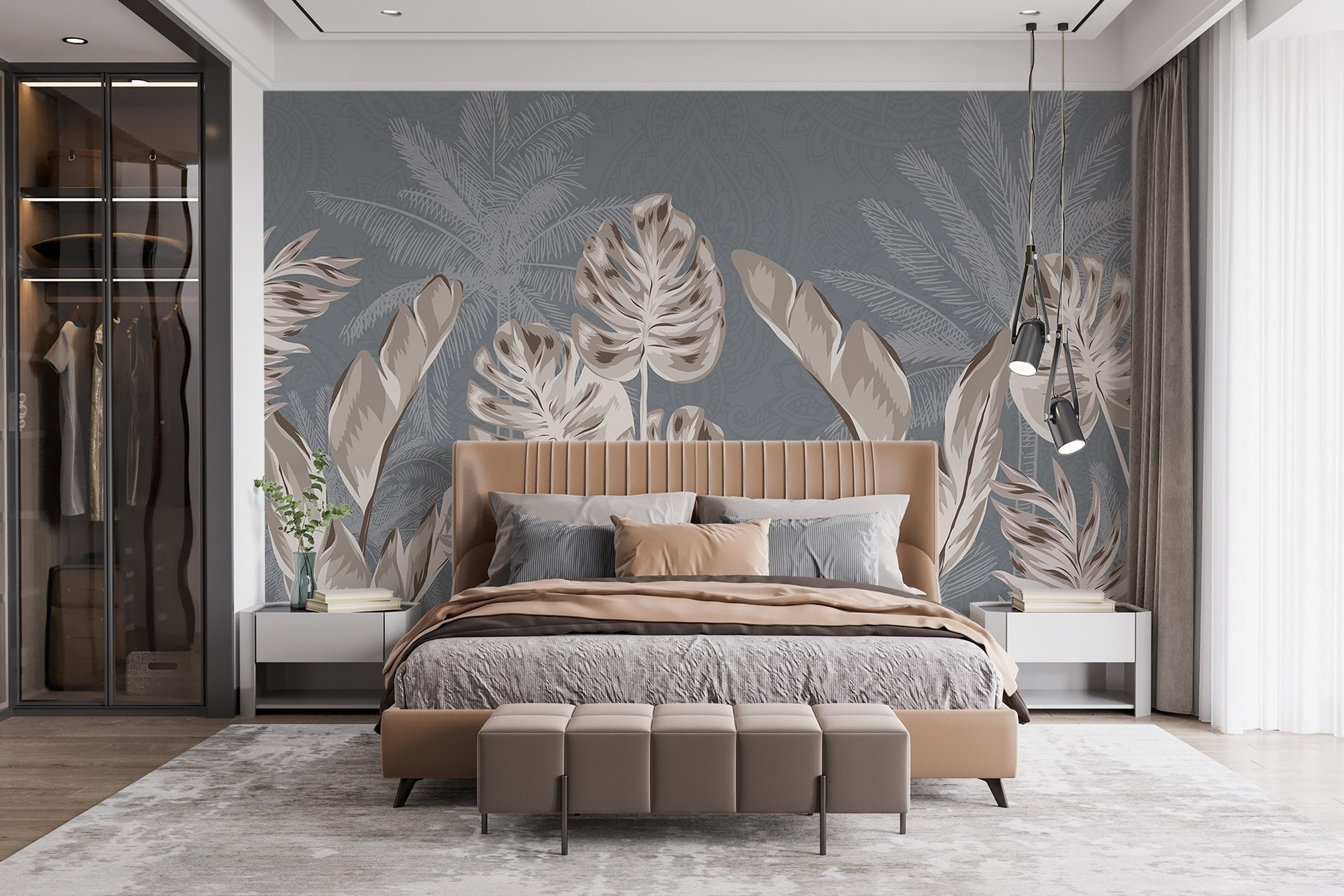 Elegant botanical design with soft hues Elegant botanical design with soft hues