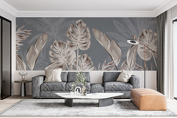 Elegant botanisch ontwerp met zachte tinten Elegant botanisch ontwerp met zachte tinten