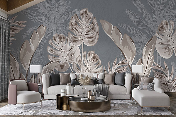 Elegant botanisch ontwerp met zachte tinten Elegant botanisch ontwerp met zachte tinten