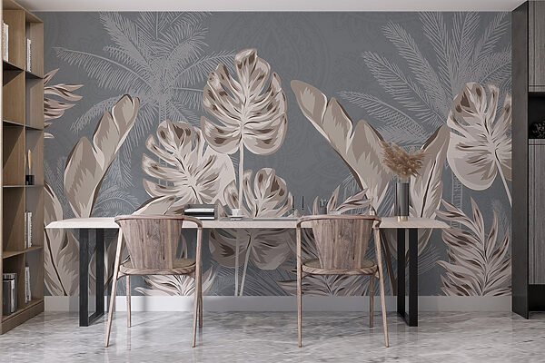 Elegant botanisch ontwerp met zachte tinten Elegant botanisch ontwerp met zachte tinten