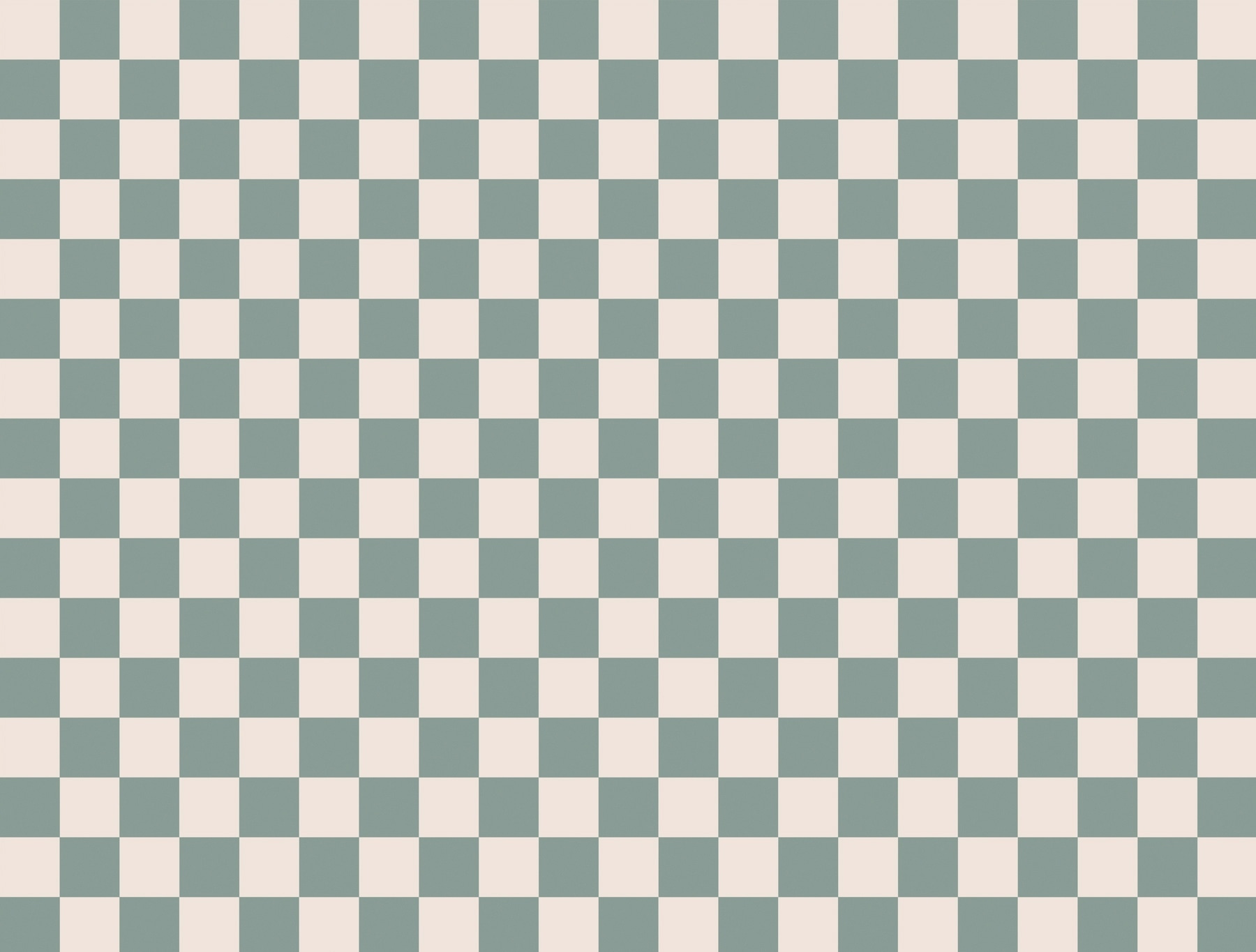 Pattern of squares on a table