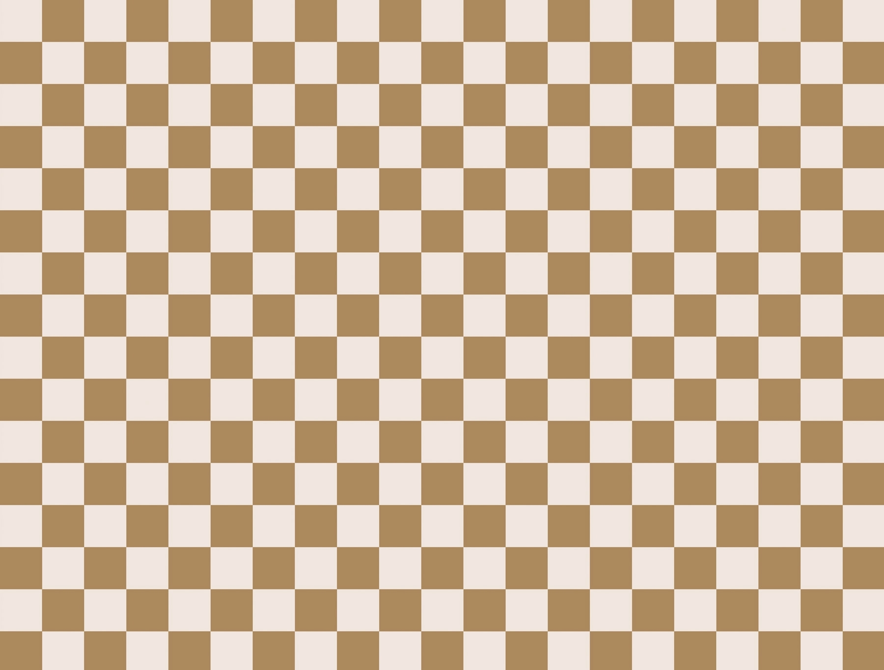 Brown and white checkered pattern
