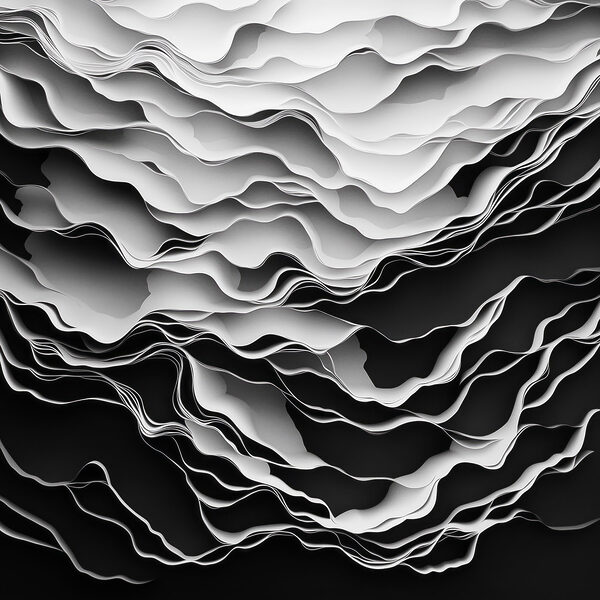 Black and white image of a white and black background Black and white image of a white and black background