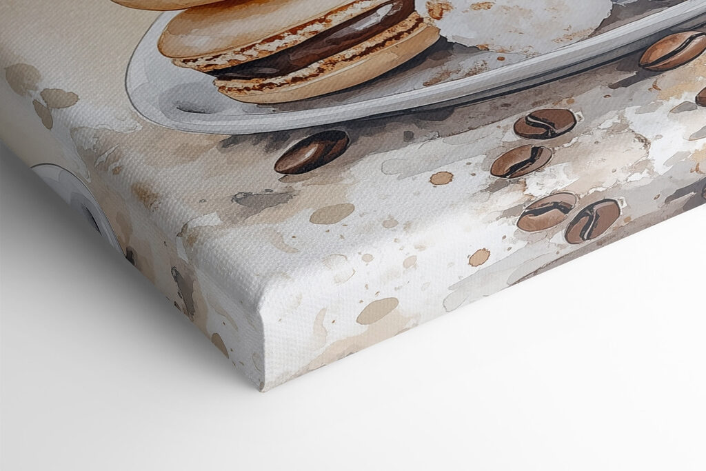 Cup of coffee and cookies