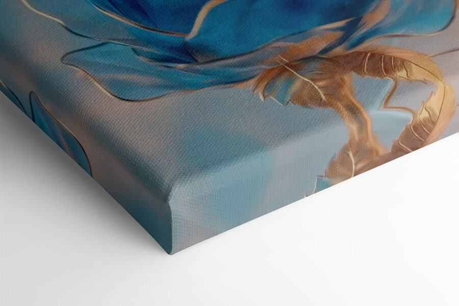 Delicate blauwe rozen in zacht licht