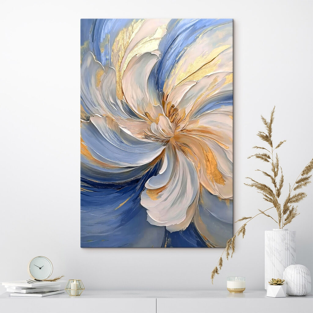 Soft petals in calming hues