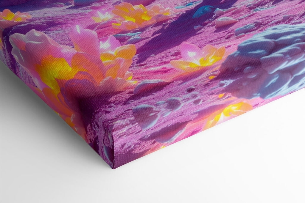 Astronaut walking on a desert