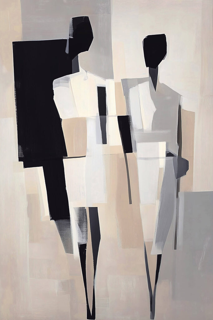 Painting of a man in a suit