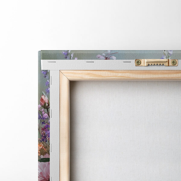 Schilderij van bloemen in een vaas Schilderij van bloemen in een vaas