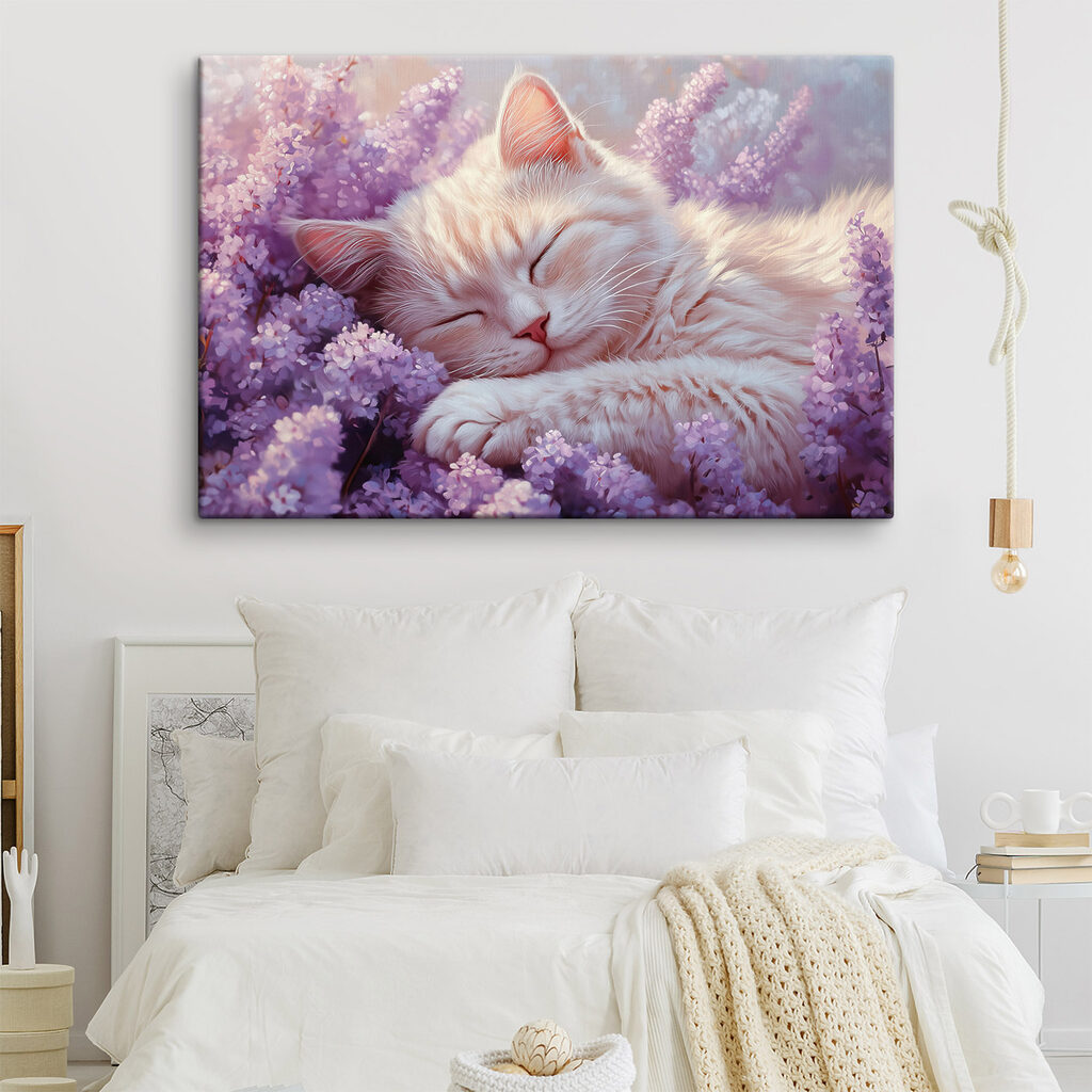 s42012pib150 1024x1024 - Slapende kat in een bloembed - tegory