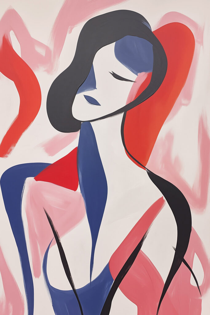 Painting of a woman