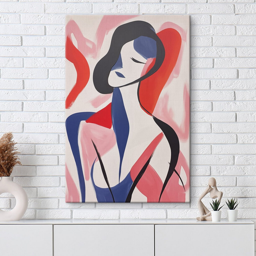 Painting of a woman