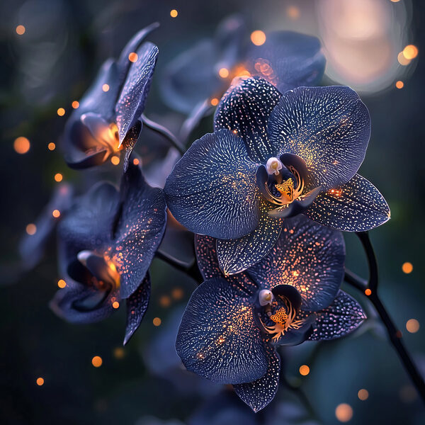 Elegante orchideeën in een zachte sfeer Elegante orchideeën in een zachte sfeer