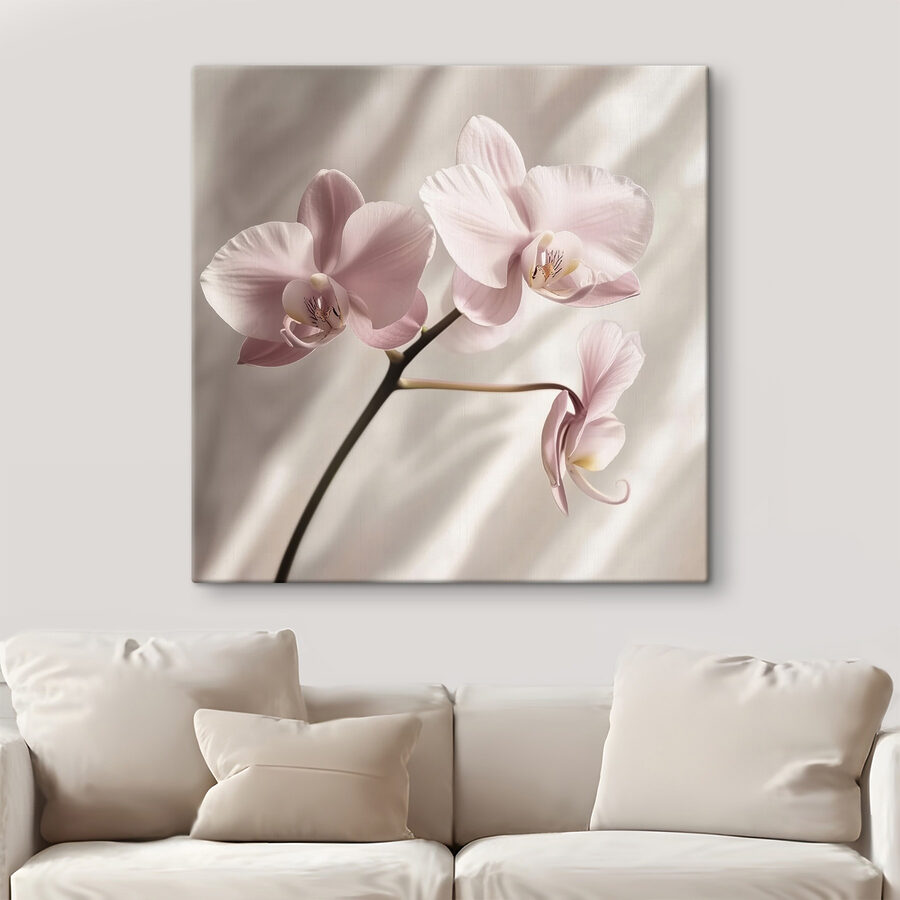 Delicate bloesems in zachte tinten