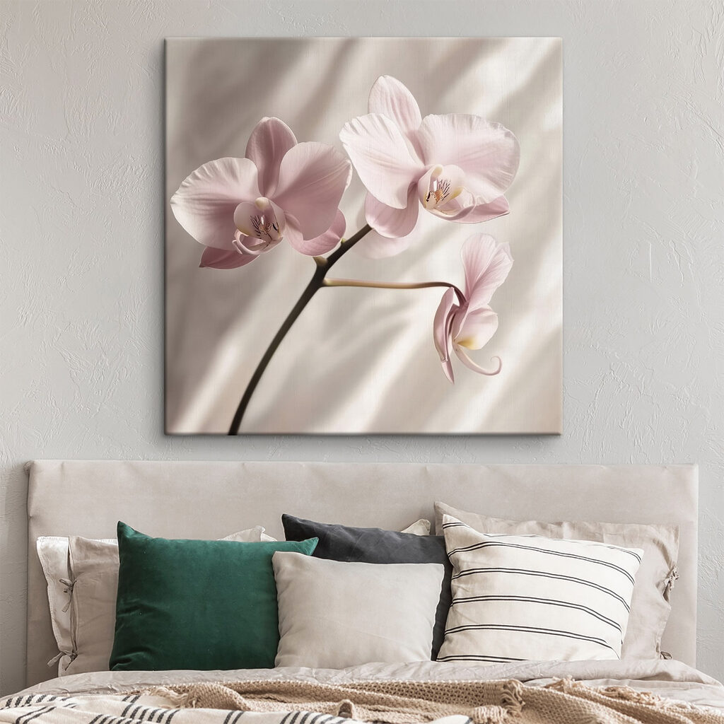 Delicate blossoms in soft hues