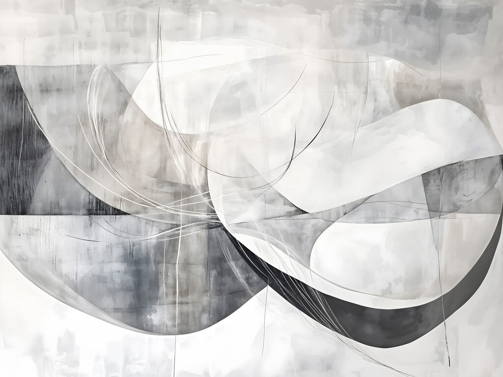 Grijs-witte kunst Grijs-witte kunst