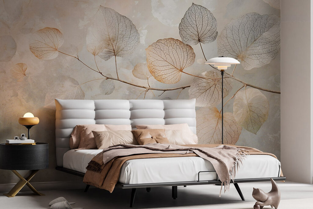 Branch with leaves on it Branch with leaves on it