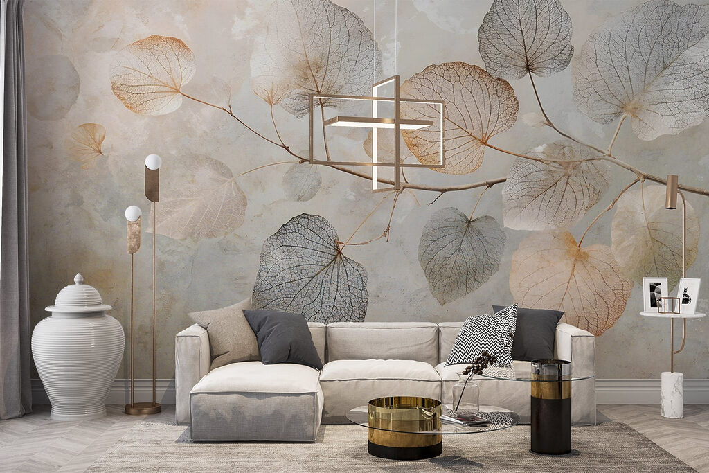 Branch with leaves on it Branch with leaves on it