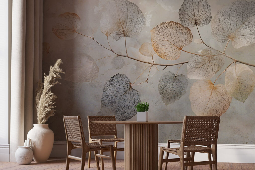 Branch with leaves on it Branch with leaves on it