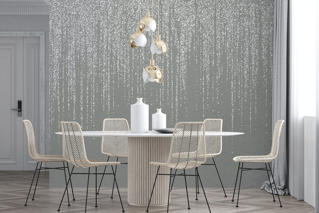 White specks from a grey surface White specks from a grey surface