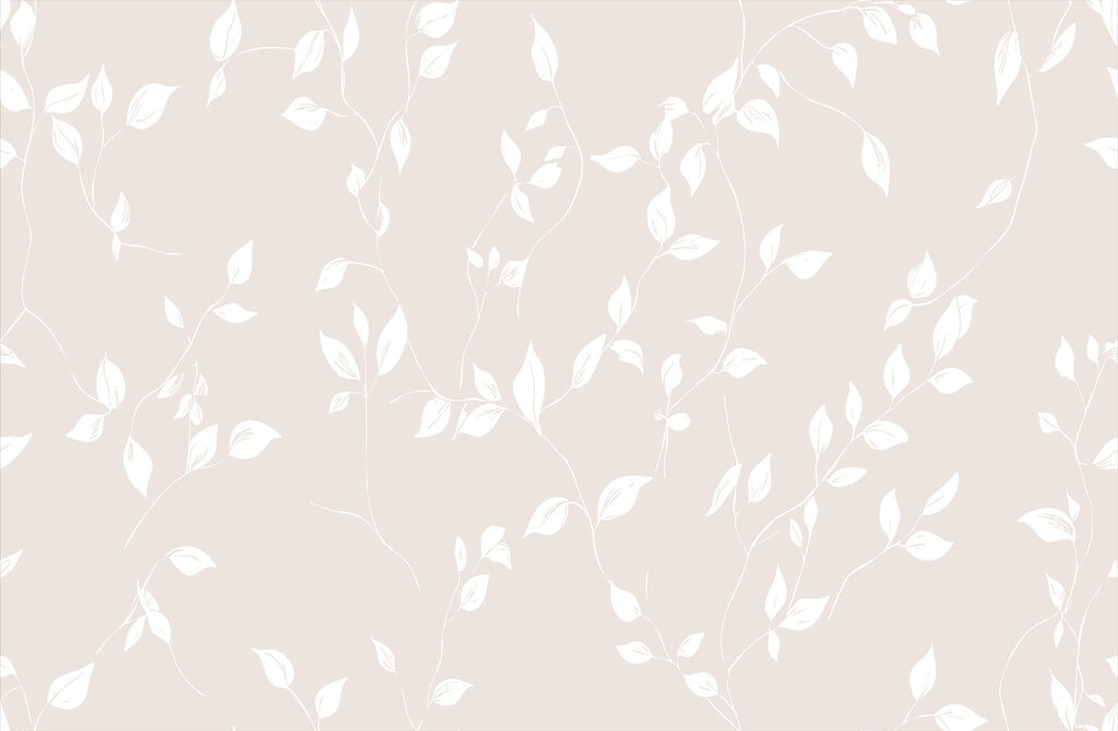 Witte bladeren op een witte achtergrond Witte bladeren op een witte achtergrond