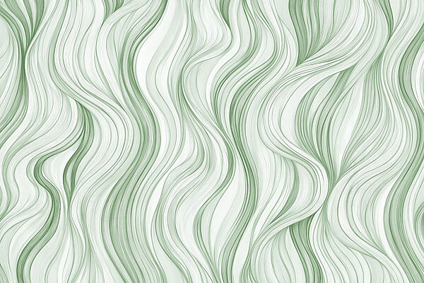 Groen en wit golvend patroon Groen en wit golvend patroon