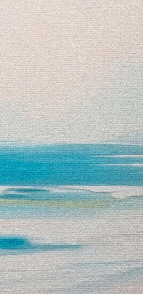 Strand met golven en zand Strand met golven en zand