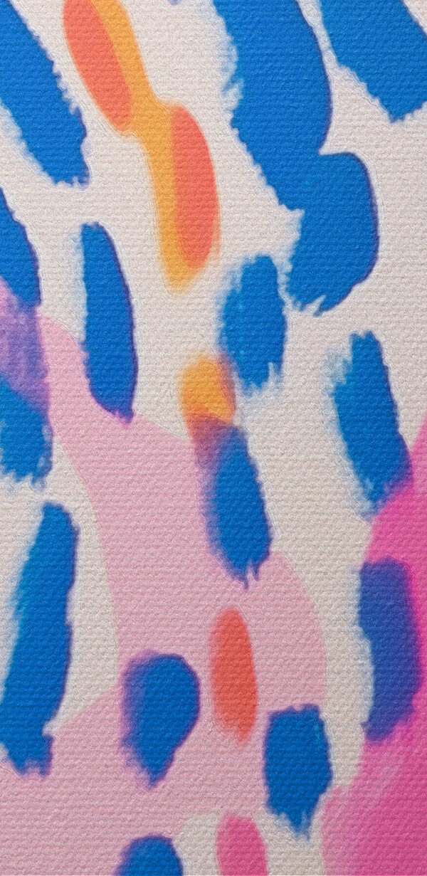 Kleurrijk patroon met zwarte en blauwe vlekken Kleurrijk patroon met zwarte en blauwe vlekken