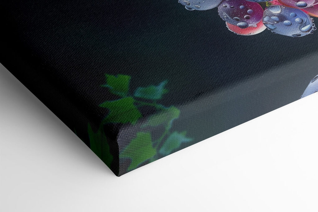 Bunch of colorful grapes with water droplets on them Bunch of colorful grapes with water droplets on them