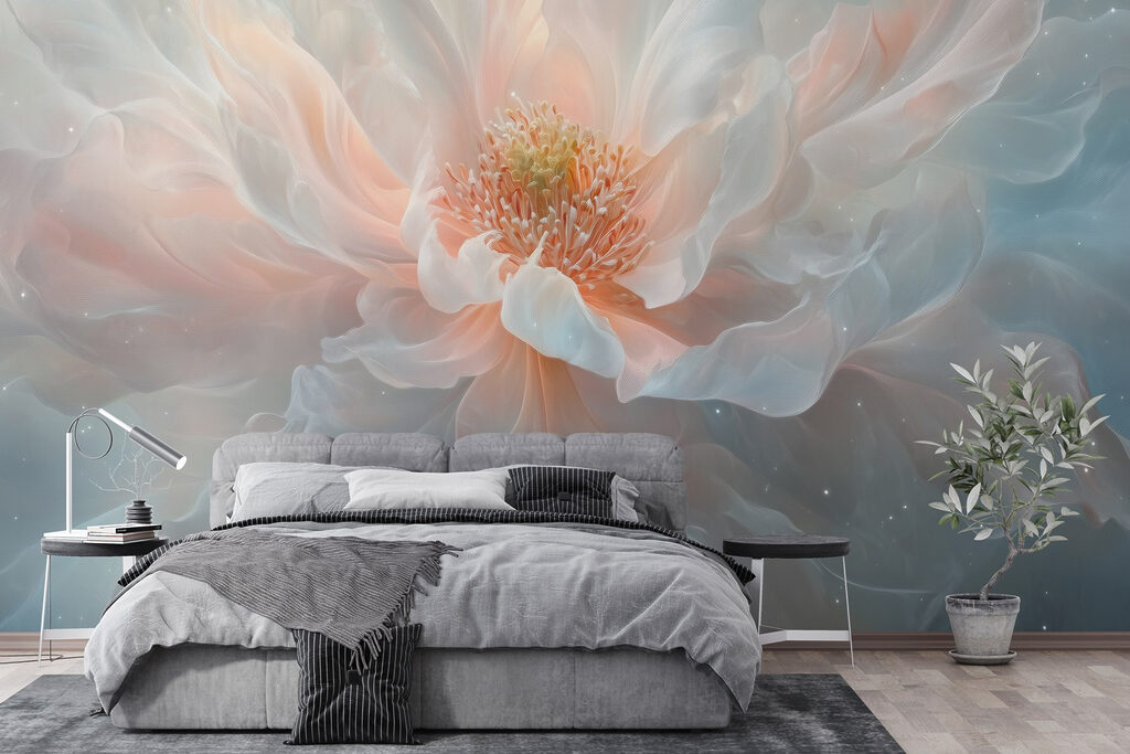 Delicate petals in soft hues