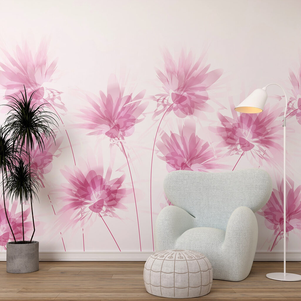 Groep roze bloemen w02561pig14ms 1024x1024 - Groep roze bloemen