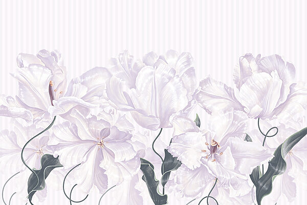 Zachte bloemen in delicate harmonie Zachte bloemen in delicate harmonie