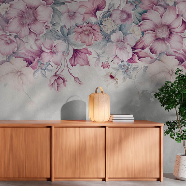 Florale elegantie in zachte pasteltinten. Florale elegantie in zachte pasteltinten.