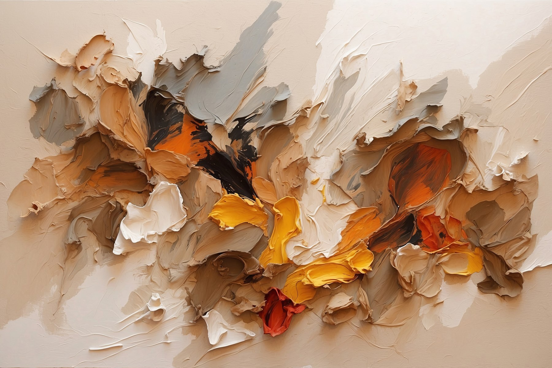 Painting of different colors