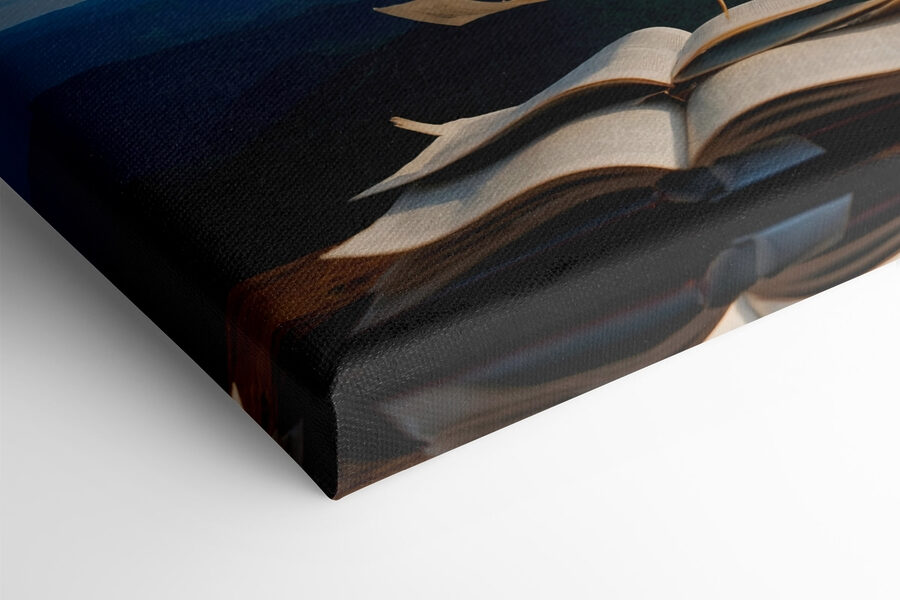 Boek met vliegende vogels die eruit vliegen Boek met vliegende vogels die eruit vliegen