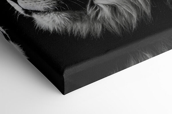 Lion wearing a crown