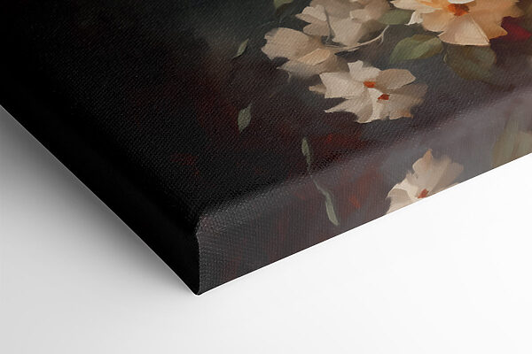 Schilderij van bloemen in een vaas Schilderij van bloemen in een vaas