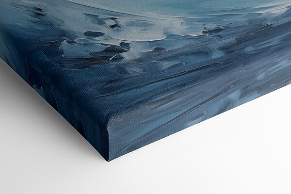 Witte en blauwe golven Witte en blauwe golven
