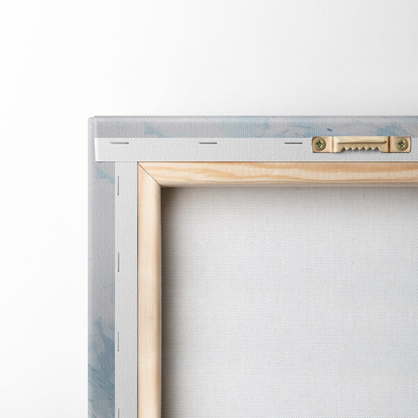 Witte en blauwe golven Witte en blauwe golven