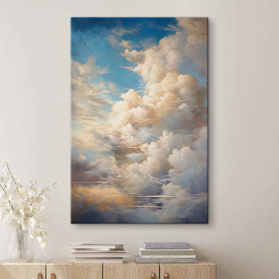 Wolken in de lucht