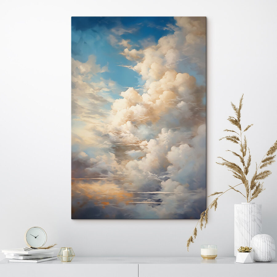 Wolken in de lucht