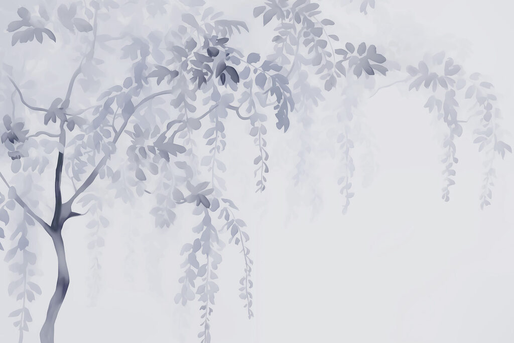 Tree branch with leaves